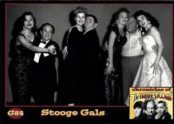2015 RRParks Chronicles of the Three Stooges - Stooge Gals #G84 Bek Nelson / Diana Darrin / Gail Bonney Front