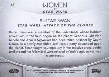 2020 Topps Women of Star Wars - Orange #13 Bultar Swan Back