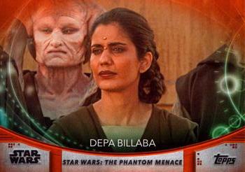 2020 Topps Women of Star Wars - Orange #19 Depa Billaba Front