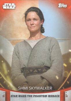 2020 Topps Women of Star Wars - Orange #78 Shmi Skywalker Front