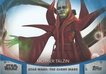 2020 Topps Women of Star Wars - Blue #52 Mother Talzin Front