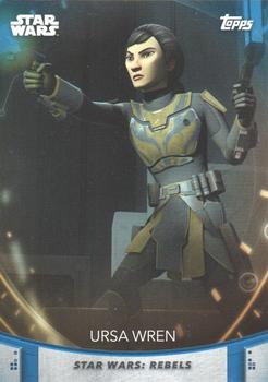 2020 Topps Women of Star Wars - Blue #94 Ursa Wren Front