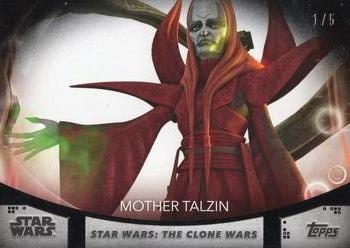 2020 Topps Women of Star Wars - Black #52 Mother Talzin Front
