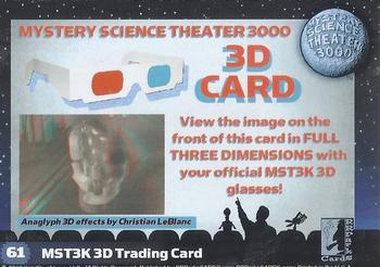 2019 RRParks Mystery Science Theater 3000 Series Three - Anaglyph 3D #61 Pearl in VW ship Back