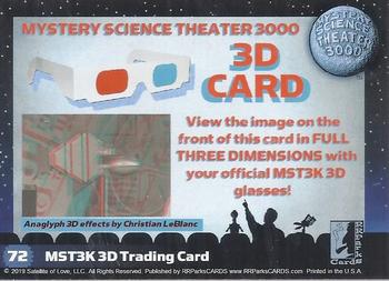 2019 RRParks Mystery Science Theater 3000 Series Three - Anaglyph 3D #72 Jonah & the Bots Back