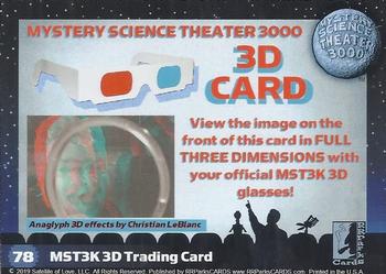 2019 RRParks Mystery Science Theater 3000 Series Three - Anaglyph 3D #78 TV's Frank / Pearl Back