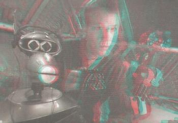 2019 RRParks Mystery Science Theater 3000 Series Three - Anaglyph 3D #87 Crow T. Robot / Mike Nelson / Tom Servo Front