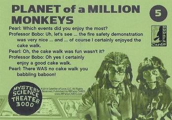 2019 RRParks Mystery Science Theater 3000 Series Three - Planet of a Million Monkeys #5 Pearl: Which events did you enjoy the most? Back