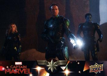 2020 Upper Deck Marvel Avengers Endgame & Captain Marvel - Captain Marvel #7 Starforce Attacks Torfa Front