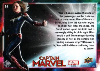 2020 Upper Deck Marvel Avengers Endgame & Captain Marvel - Captain Marvel #24 Where's the Skrull Back