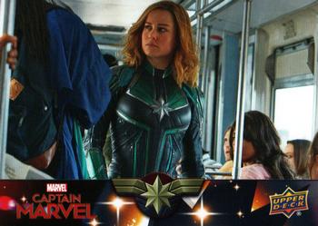 2020 Upper Deck Marvel Avengers Endgame & Captain Marvel - Captain Marvel #24 Where's the Skrull Front