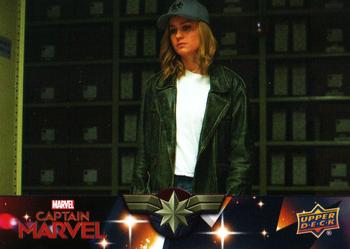 2020 Upper Deck Marvel Avengers Endgame & Captain Marvel - Captain Marvel #32 Protected Memories Front