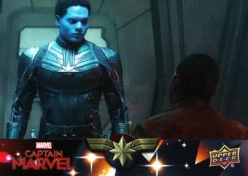 2020 Upper Deck Marvel Avengers Endgame & Captain Marvel - Captain Marvel #35 Att-Lass Front