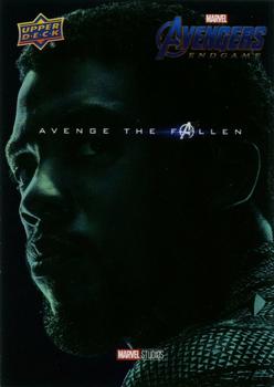 2020 Upper Deck Marvel Avengers Endgame & Captain Marvel - Avenge The Fallen #ATF-6 Black Panther Front