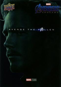 2020 Upper Deck Marvel Avengers Endgame & Captain Marvel - Avenge The Fallen #ATF-7 Star-Lord Front