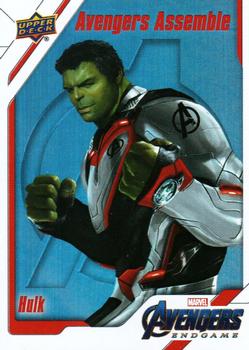 2020 Upper Deck Marvel Avengers Endgame & Captain Marvel - Avengers Assemble #AA-8 Hulk Front