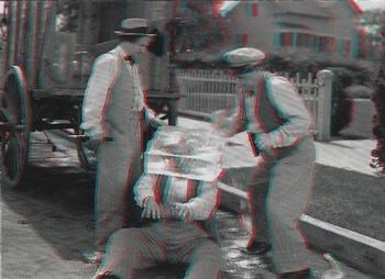 2015 RRParks Chronicles of the Three Stooges - The Three Stooges In 3D #41 ice blockhead Front