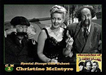 2015 RRParks Chronicles of the Three Stooges - Special Stooge Gals Subset - Christine McIntyre #CM1 Christine McIntyre Front