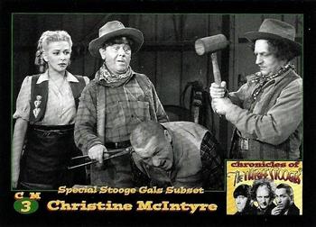 2015 RRParks Chronicles of the Three Stooges - Special Stooge Gals Subset - Christine McIntyre #CM3 Christine McIntyre Front