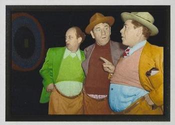 2015 RRParks Chronicles of the Three Stooges - Behind the Scenes Puzzle Card Series Three. #5 Larry, Shemp and Moe Front