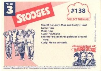 2015 RRParks Chronicles of the Three Stooges - Retro-Stalgic 50's Old School #138 Moe Howard Back