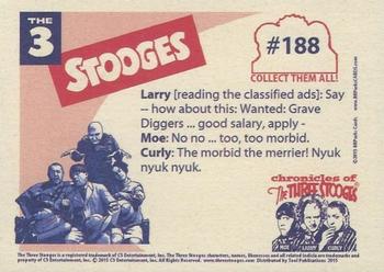 2015 RRParks Chronicles of the Three Stooges - Retro-Stalgic 50's Old School #188 