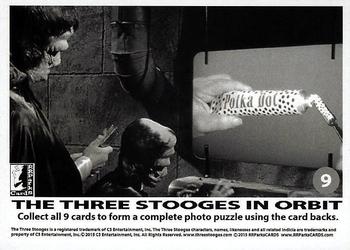 2015 RRParks Chronicles of the Three Stooges - The Three Stooges In Orbit Puzzle #9 Polka Dot (toothpaste (puzzle bottom left) Front
