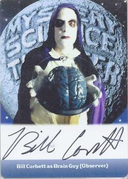 2019 RRParks Mystery Science Theater 3000 Series Three - Metal Autographs White #NNO Bill Corbett Front