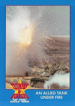 1991 Triumphs & Horrors of the Gulf War #2 An Allied Tank Under Fire Front