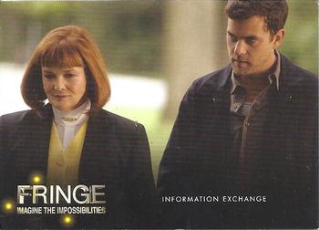 2012 Cryptozoic Fringe Seasons 1 & 2 #11 Information Exchange Front