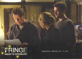 2012 Cryptozoic Fringe Seasons 1 & 2 #47 Making Sense of It All Front