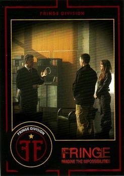 2012 Cryptozoic Fringe Seasons 1 & 2 - Universe B #D07 Fringe Division Front