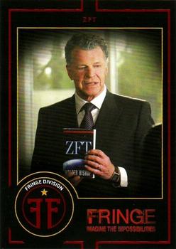 2012 Cryptozoic Fringe Seasons 1 & 2 - Universe B #D08 ZFT Front