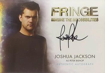 2012 Cryptozoic Fringe Seasons 1 & 2 - Autographs #A2 Joshua Jackson Front