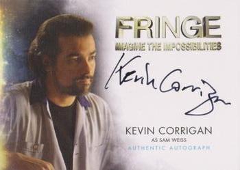 2012 Cryptozoic Fringe Seasons 1 & 2 - Autographs #A10 Kevin Corrigan Front