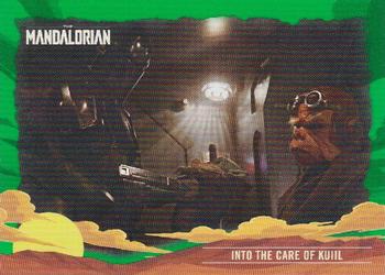 2020 Topps Star Wars The Mandalorian Journey of the Child - Green #20 Into the Care of Kuiil Front