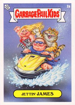 2020 Topps Garbage Pail Kids Gone Exotic #2a Jettin' James Front