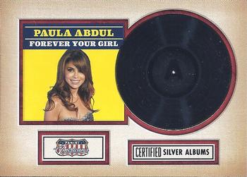 2015 Panini Americana - Certified Albums Silver #1 Paula Abdul Front