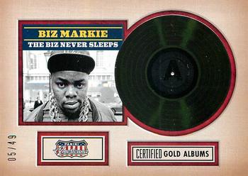 2015 Panini Americana - Certified Albums Gold #4 Biz Markie Front