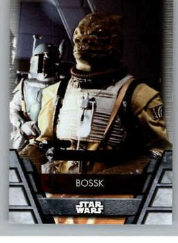 2020 Topps Star Wars Holocron Series #BH-5 Bossk Front