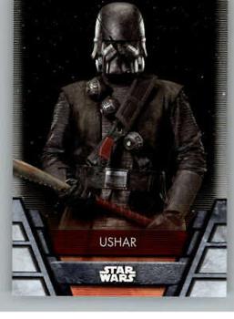 2020 Topps Star Wars Holocron Series #FO-11 Ushar Front