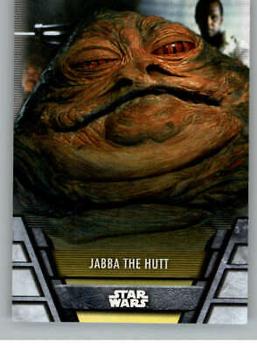 2020 Topps Star Wars Holocron Series #Jab-1 Jabba the Hutt Front