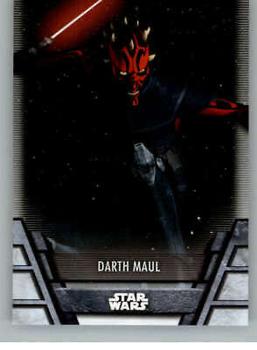 2020 Topps Star Wars Holocron Series #N-16 Darth Maul Front