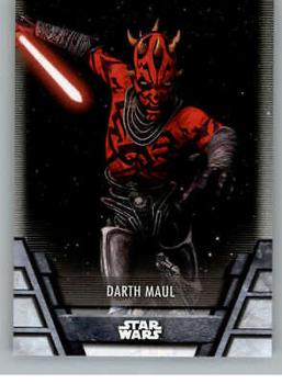 2020 Topps Star Wars Holocron Series #N-17 Darth Maul Front