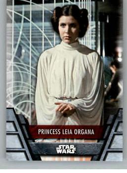 2020 Topps Star Wars Holocron Series #Reb-2 Princess Leia Organa Front