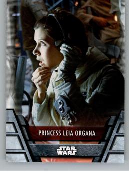 2020 Topps Star Wars Holocron Series #Reb-9 Princess Leia Organa Front