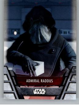2020 Topps Star Wars Holocron Series #Reb-30 Admiral Raddus Front