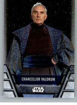 2020 Topps Star Wars Holocron Series #Rep-5 Chancellor Valorum Front