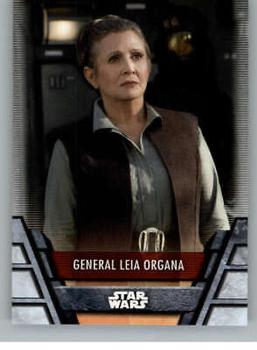 2020 Topps Star Wars Holocron Series #Res-6 General Leia Organa Front
