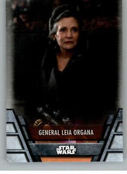 2020 Topps Star Wars Holocron Series #Res-16 General Leia Organa Front